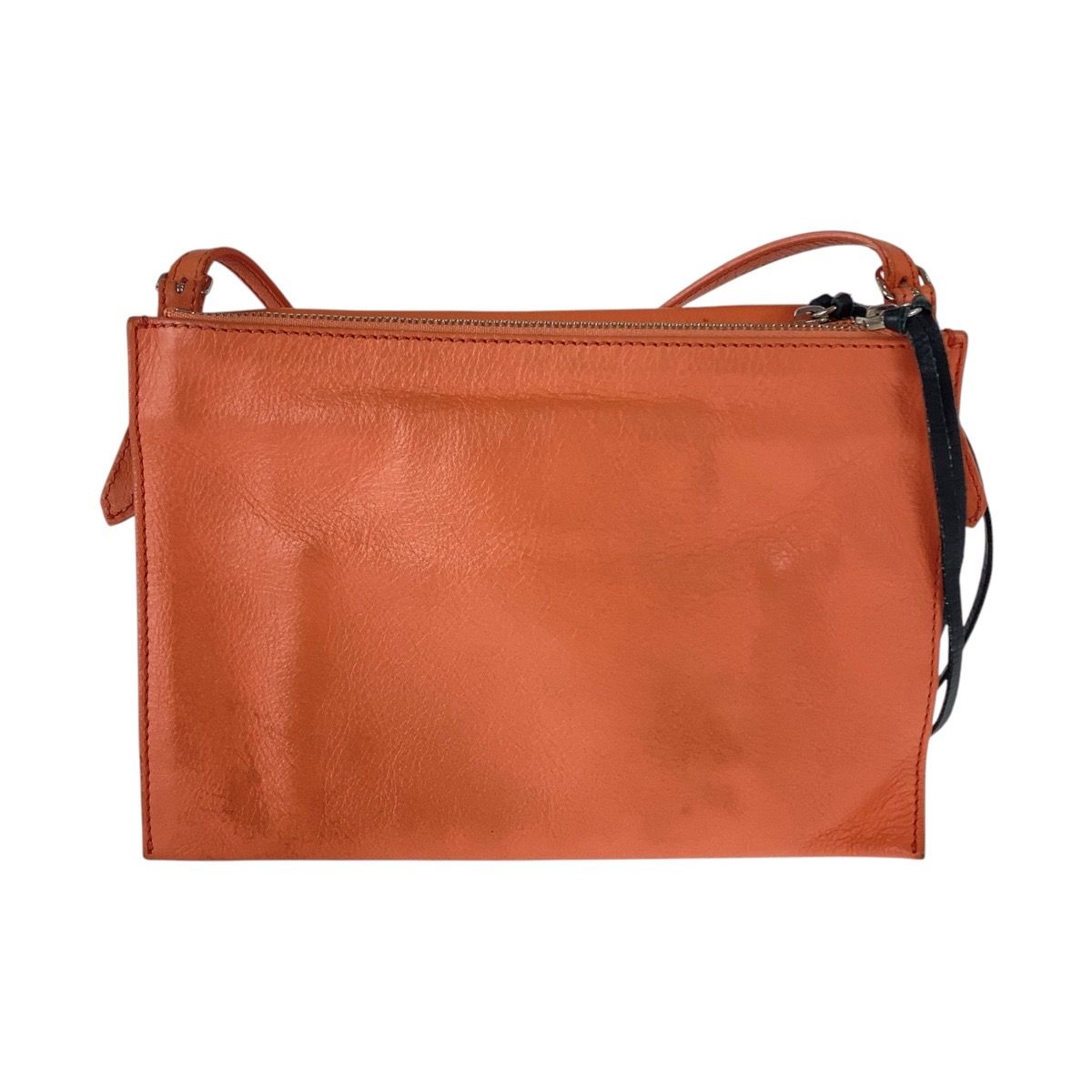 Balenciaga Papier Mini Triple Pink Silver Leather Shoulder Bag Pochette — view 2