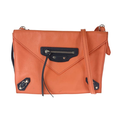 Balenciaga Papier Mini Triple Pink Silver Leather Shoulder Bag Pochette