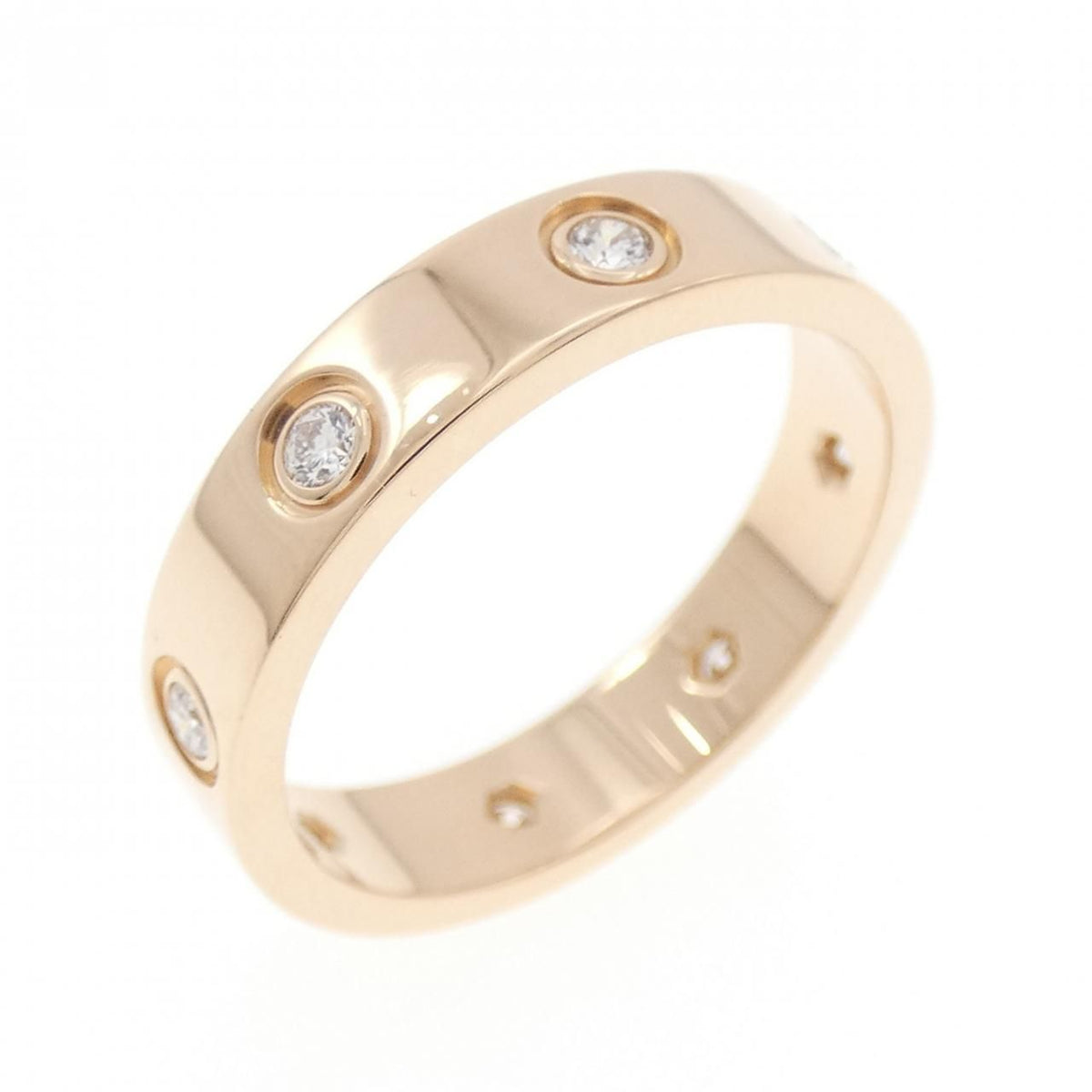 Cartier Mini Love Full Diamond Ring