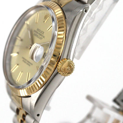 Rolex Datejust Stainless Steel Yellow Gold Automatic — view 3