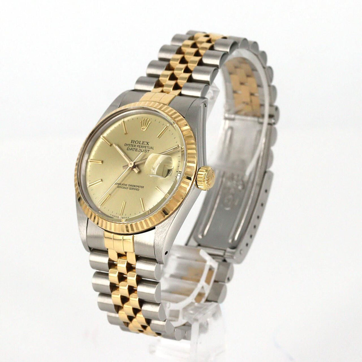 Rolex Datejust Stainless Steel Yellow Gold Automatic — view 2