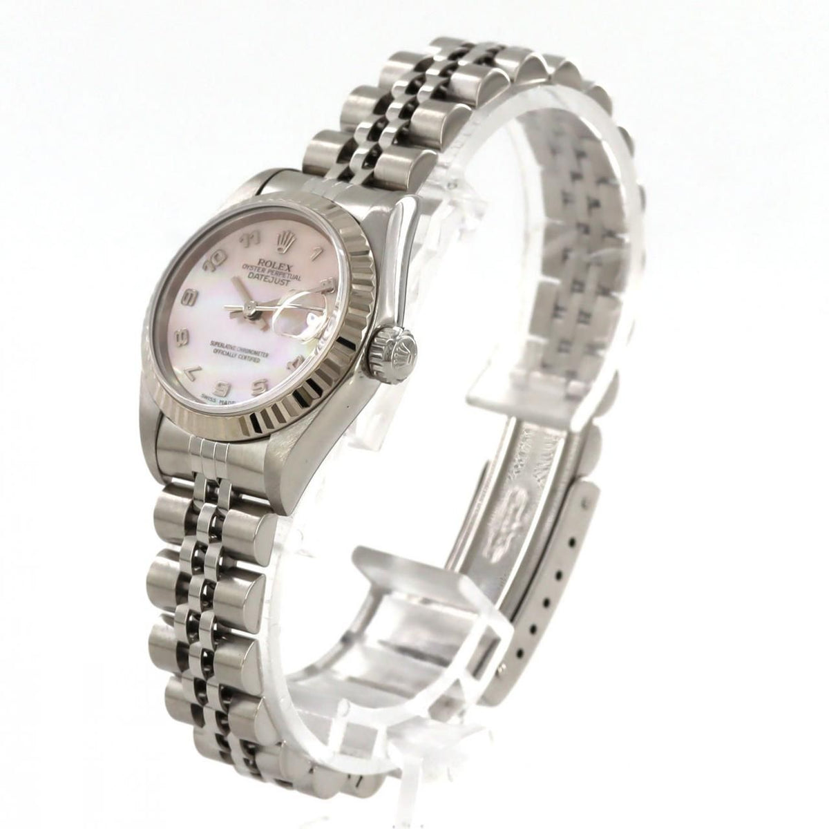 Rolex Datejust Stainless Steel White Gold Automatic — view 2