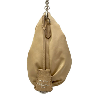 Prada Shoulder Bag Beige Chain — view 4