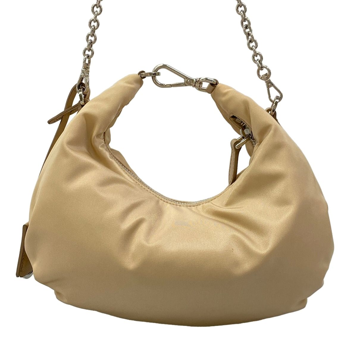 Prada Shoulder Bag Beige Chain — view 3