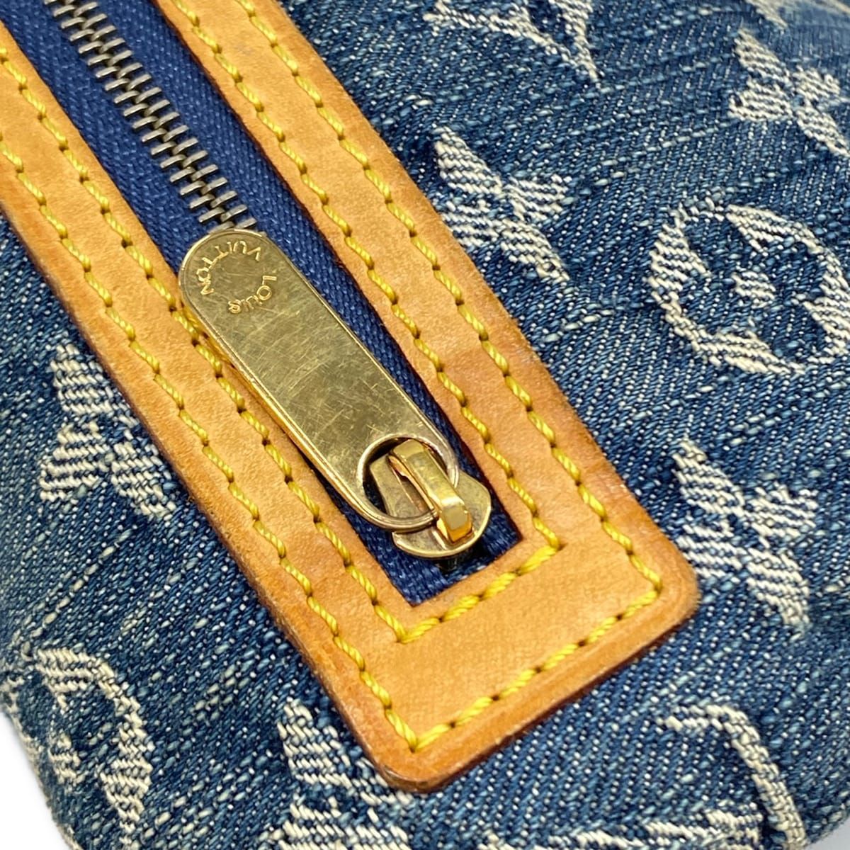 Louis Vuitton Pouch Monogram Denim Blue — view 8