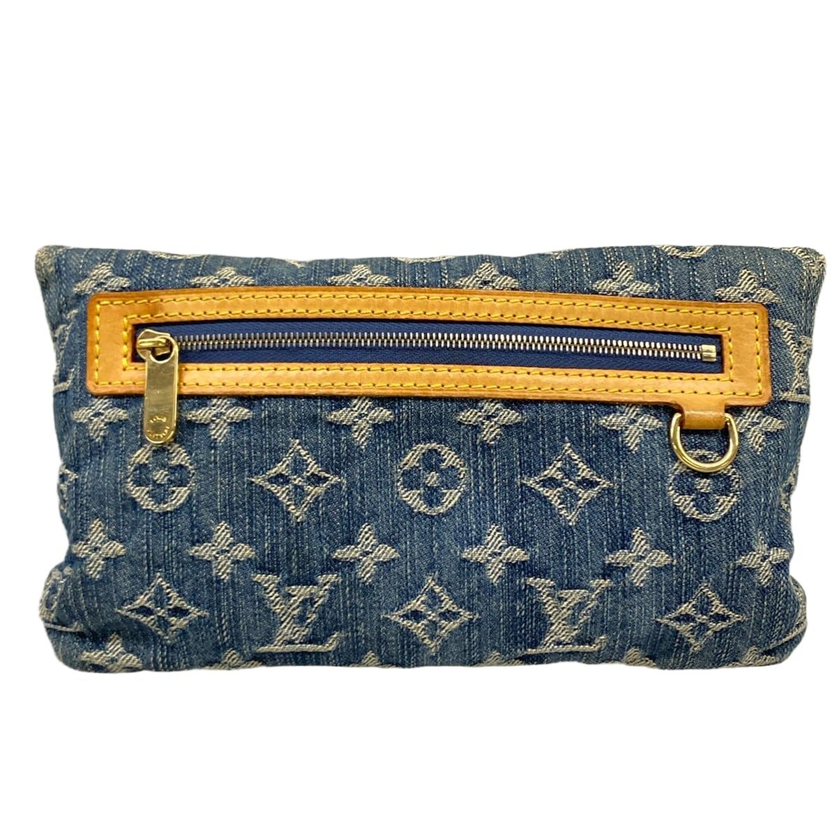 Louis Vuitton Pouch Monogram Denim Blue — view 2