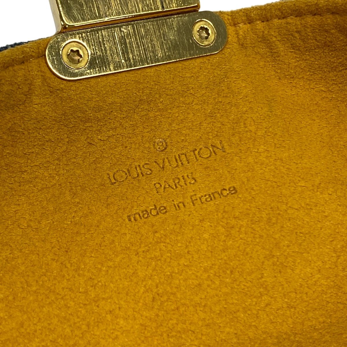 Louis Vuitton Pouch Monogram Denim Blue — view 5