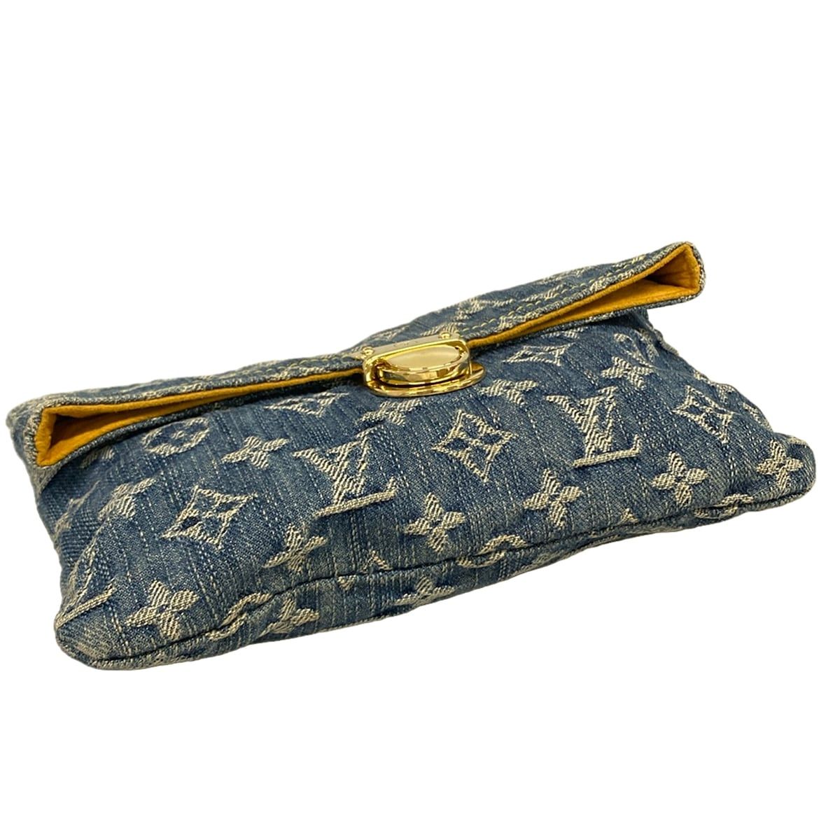Louis Vuitton Pouch Monogram Denim Blue — view 3