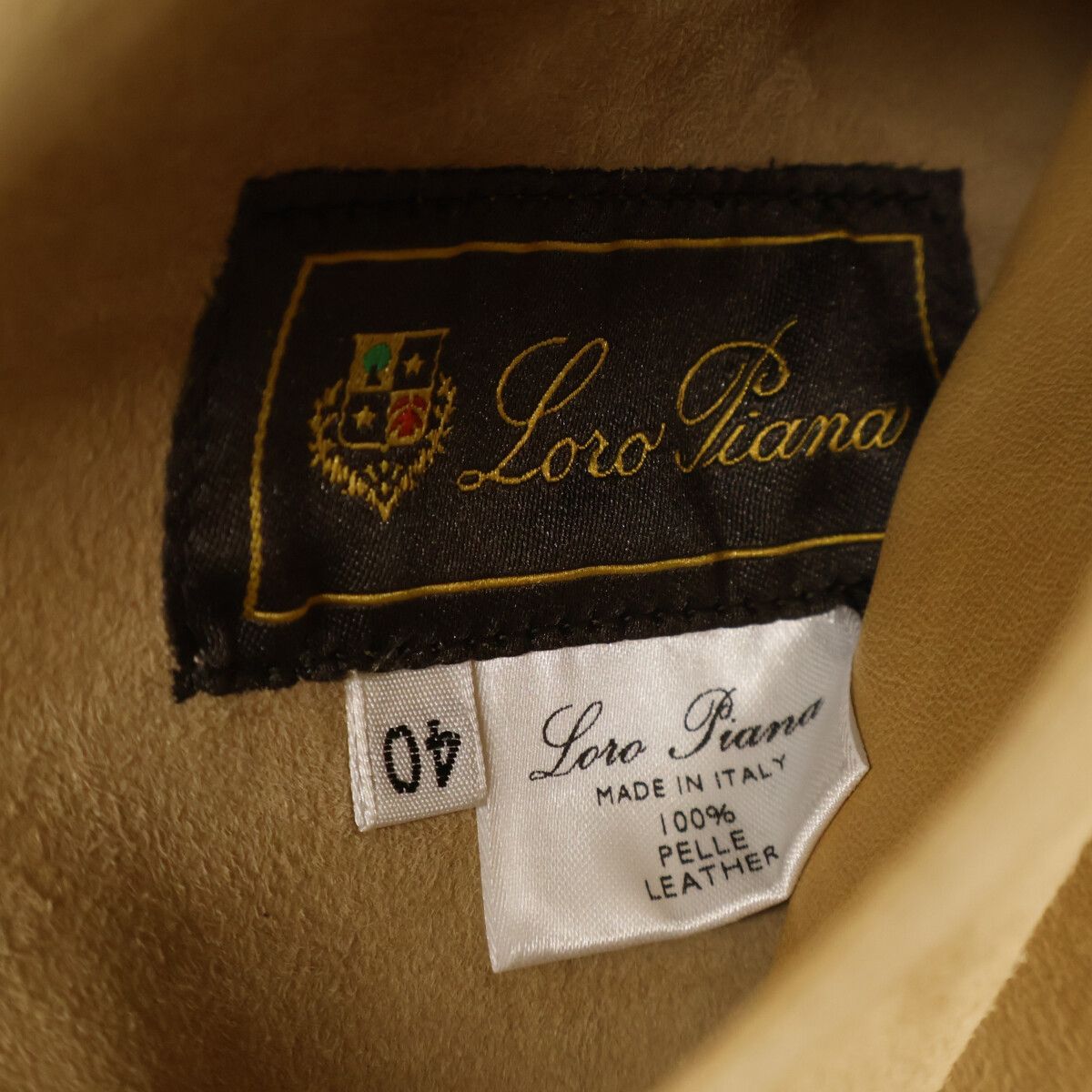 Loro Piana Leather Reversible Jacket 40 — view 7