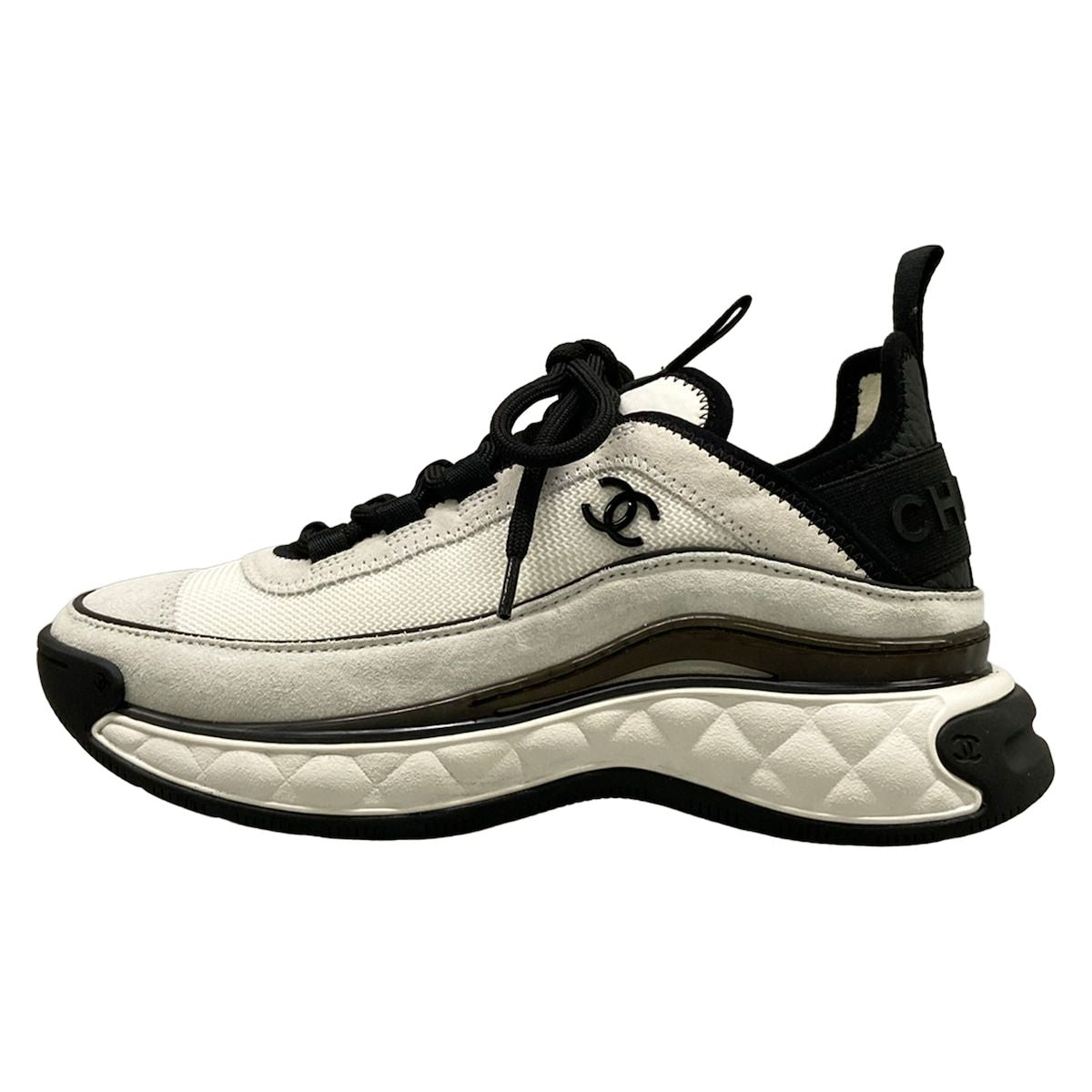 Chanel Sneakers White Black