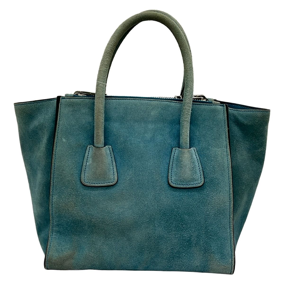 Prada Tote Bag Light Blue — view 3