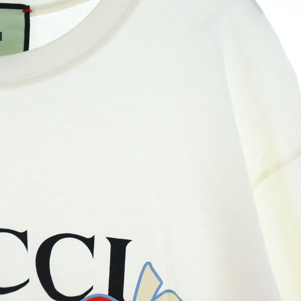 Gucci les Pommes Short Sleeve Tee T-Shirt — view 4