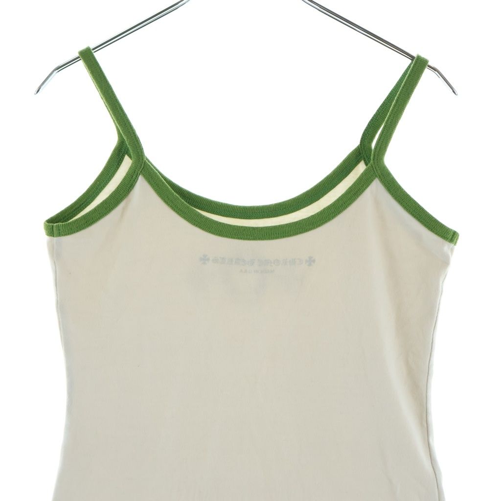 Chrome Hearts Horseshoe Short Camisole White Green — view 4