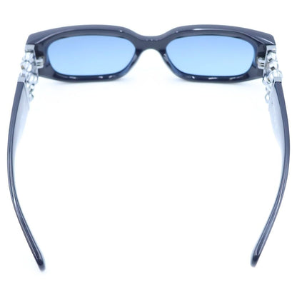 Chanel CC Logo Oval Shape Sunglasses Navy Eyewear — view 2