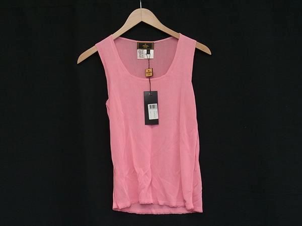 Fendi Rayon 100% Vest Pink 40