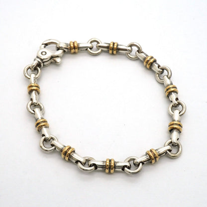 Tiffany & Co Bracelet Bride Roulis 18k Yellow Gold 925 Sterling Silver — view 2