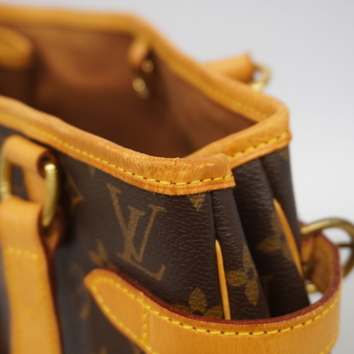 Louis Vuitton Tote Bag Monogram Batignolles Vertical Brown — view 7