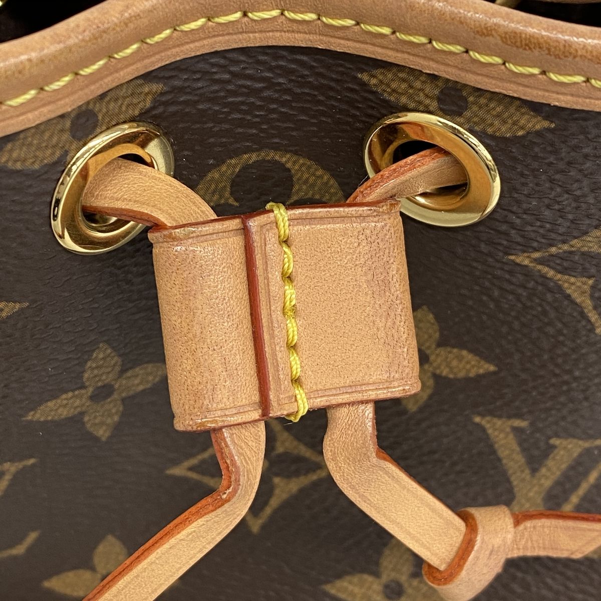 Louis Vuitton Handbag Monogram Nano Noe Brown 2-Way Bag — view 8