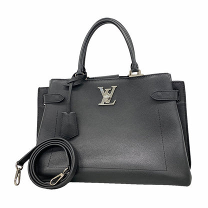 Louis Vuitton Handbag Lockme Day Noir 2-Way Bag