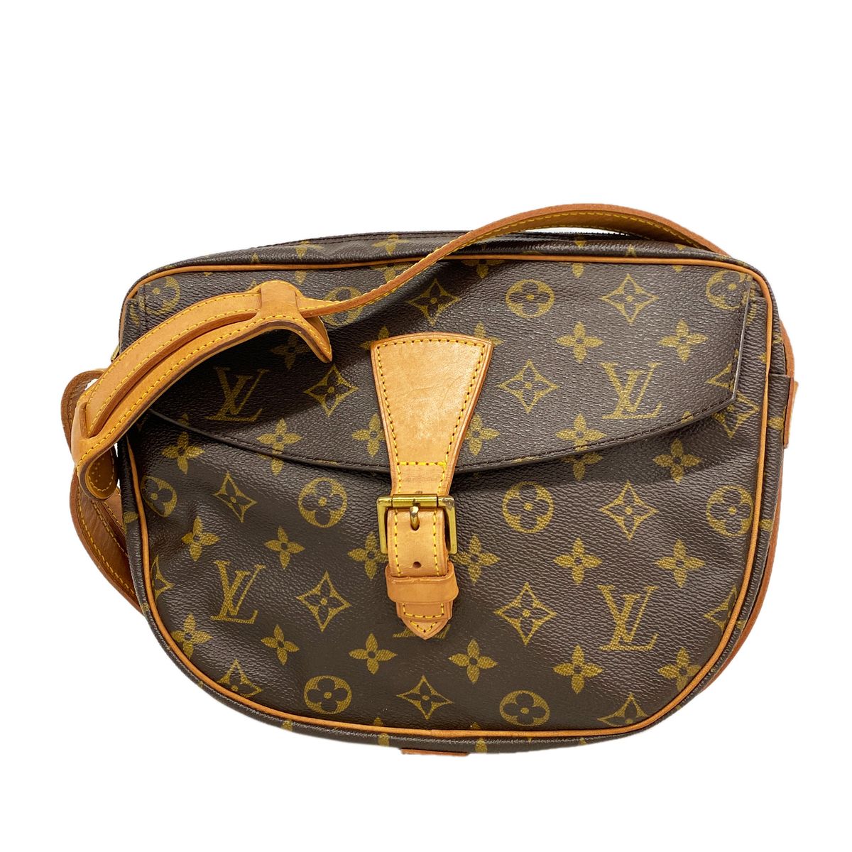 Louis Vuitton Shoulder Bag Monogram Jeune Fille GM Brown