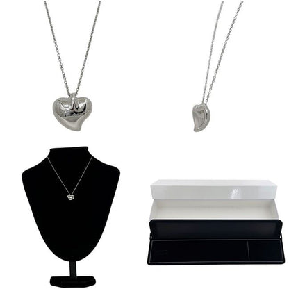 Tiffany & Co Necklace Full Heart Paloma Picasso 925 Sterling Silver — view 2