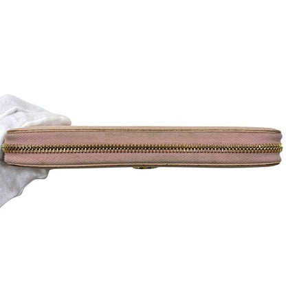 Gucci Wallet Zip Around GG Marmont Leather Beige — view 7