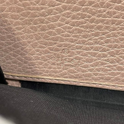 Gucci Wallet Zip Around GG Marmont Leather Beige — view 3