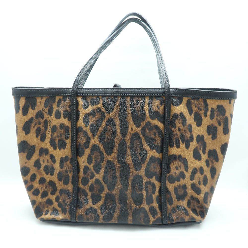 Dolce & Gabbana Tote Bag Leopard Fringe — view 2