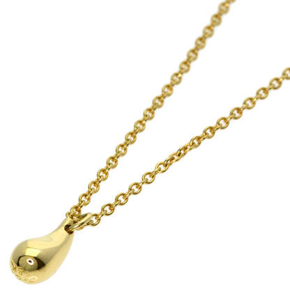 Tiffany & Co Teardrop Necklace 18k Yellow Gold
