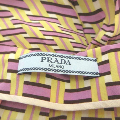 Prada Wrapskirt Pleats Yellow — view 3
