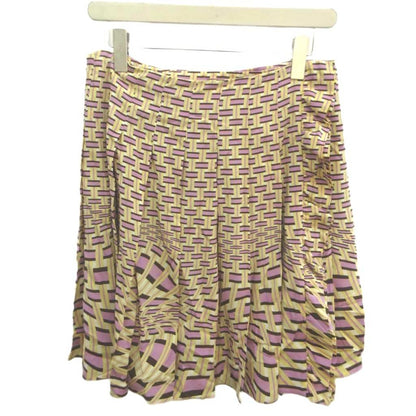 Prada Wrapskirt Pleats Yellow — view 2