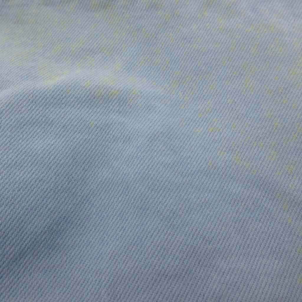 Prada A-Line Denim Mini Dress Sleeveless Tunic Knee-Length Triangle Logo Motif — view 7