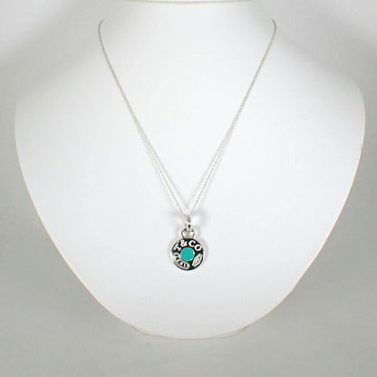 Tiffany & Co Blue Pendant — view 2