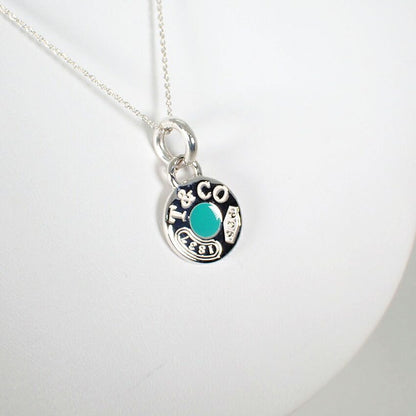 Tiffany & Co Blue Pendant — view 3