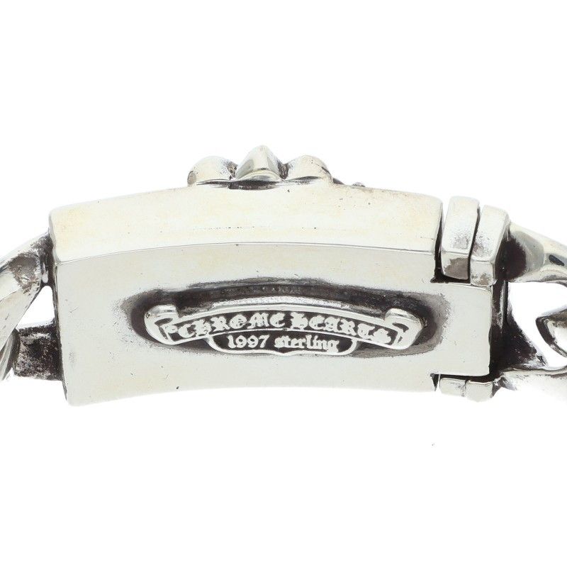 Chrome Hearts Keeper Link Silver Bracelet — view 3