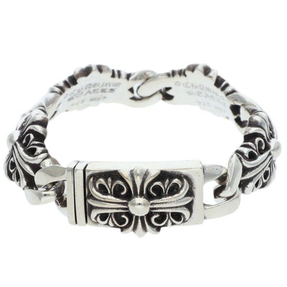 Chrome Hearts Keeper Link Silver Bracelet