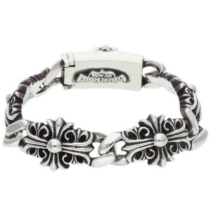 Chrome Hearts Keeper Link Silver Bracelet — view 2