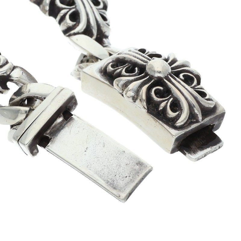 Chrome Hearts Keeper Link Silver Bracelet — view 4