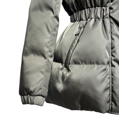 Moncler Fatsialfur Down Jacket 0 Khaki Nylon — view 5