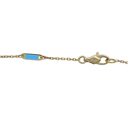 Van Cleef & Arpels Necklace Sweet Alhambra 750 Yellow Gold Mother Observation — view 6