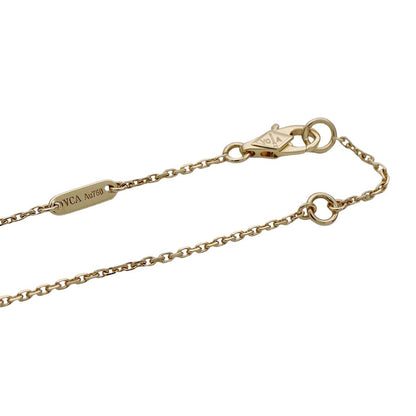 Van Cleef & Arpels Necklace Sweet Alhambra 750 Yellow Gold Mother Observation — view 5