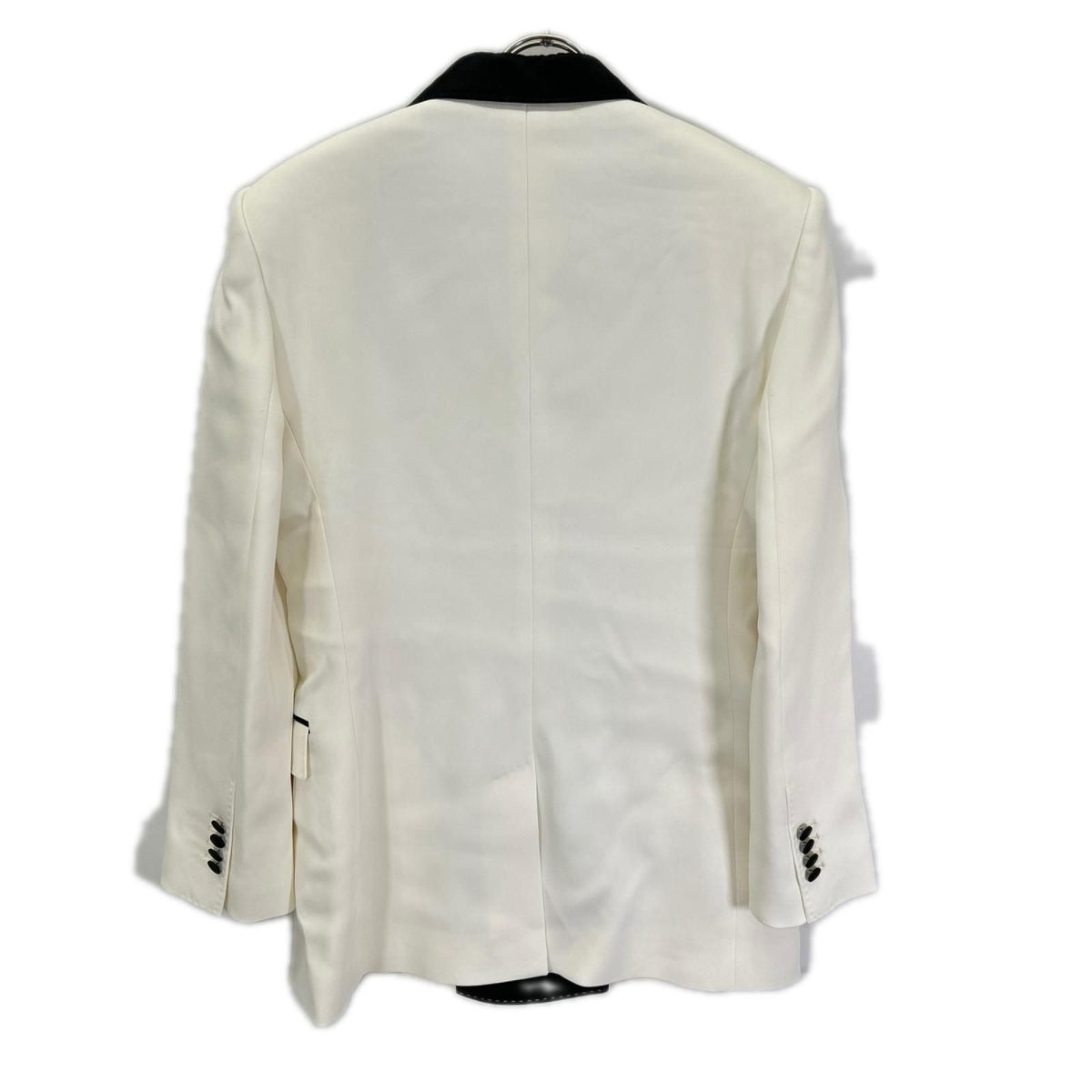 Dolce & Gabbana Contrast Satin Lapel Blazer Jacket 40 — view 2