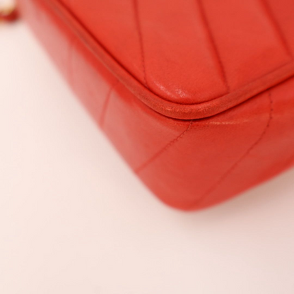 Chanel Shoulder Bag Red — view 5
