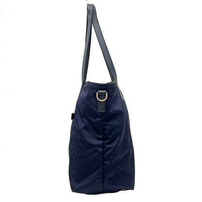 Prada Shoulder Bag Dark Navy Leather — view 2