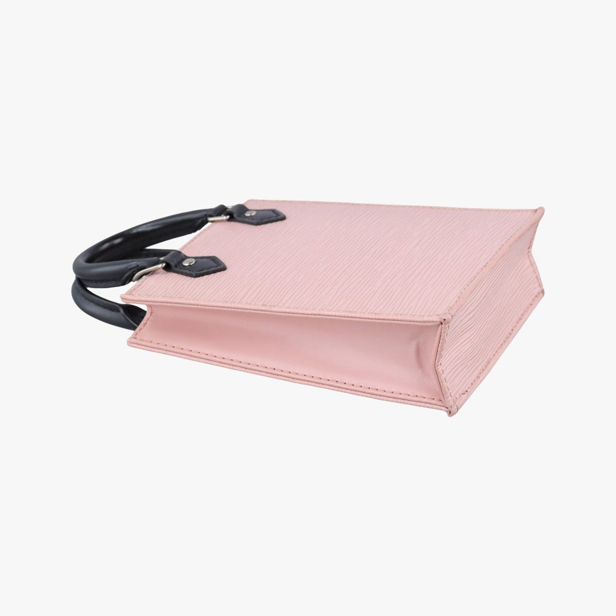 Louis Vuitton Petite Sac Plat Rose Ballerine Epi Handbag — view 7