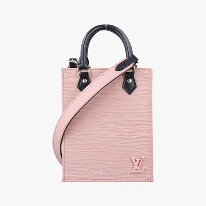 Louis Vuitton Petite Sac Plat Rose Ballerine Epi Handbag