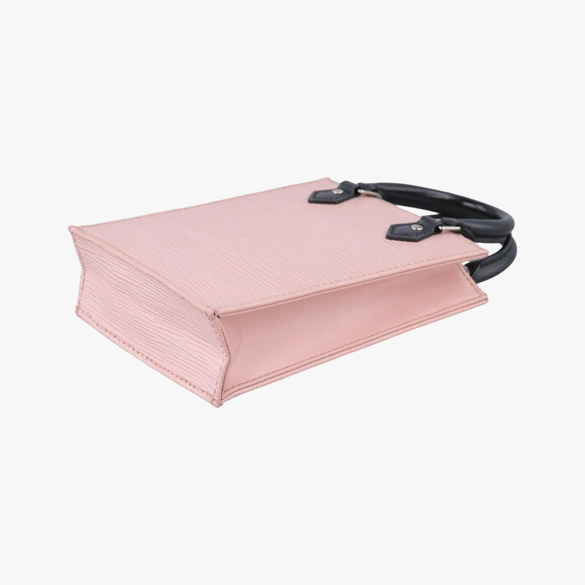 Louis Vuitton Petite Sac Plat Rose Ballerine Epi Handbag — view 6