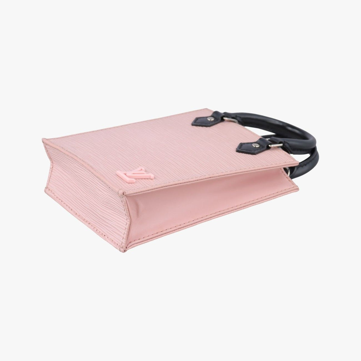 Louis Vuitton Petite Sac Plat Rose Ballerine Epi Handbag — view 4