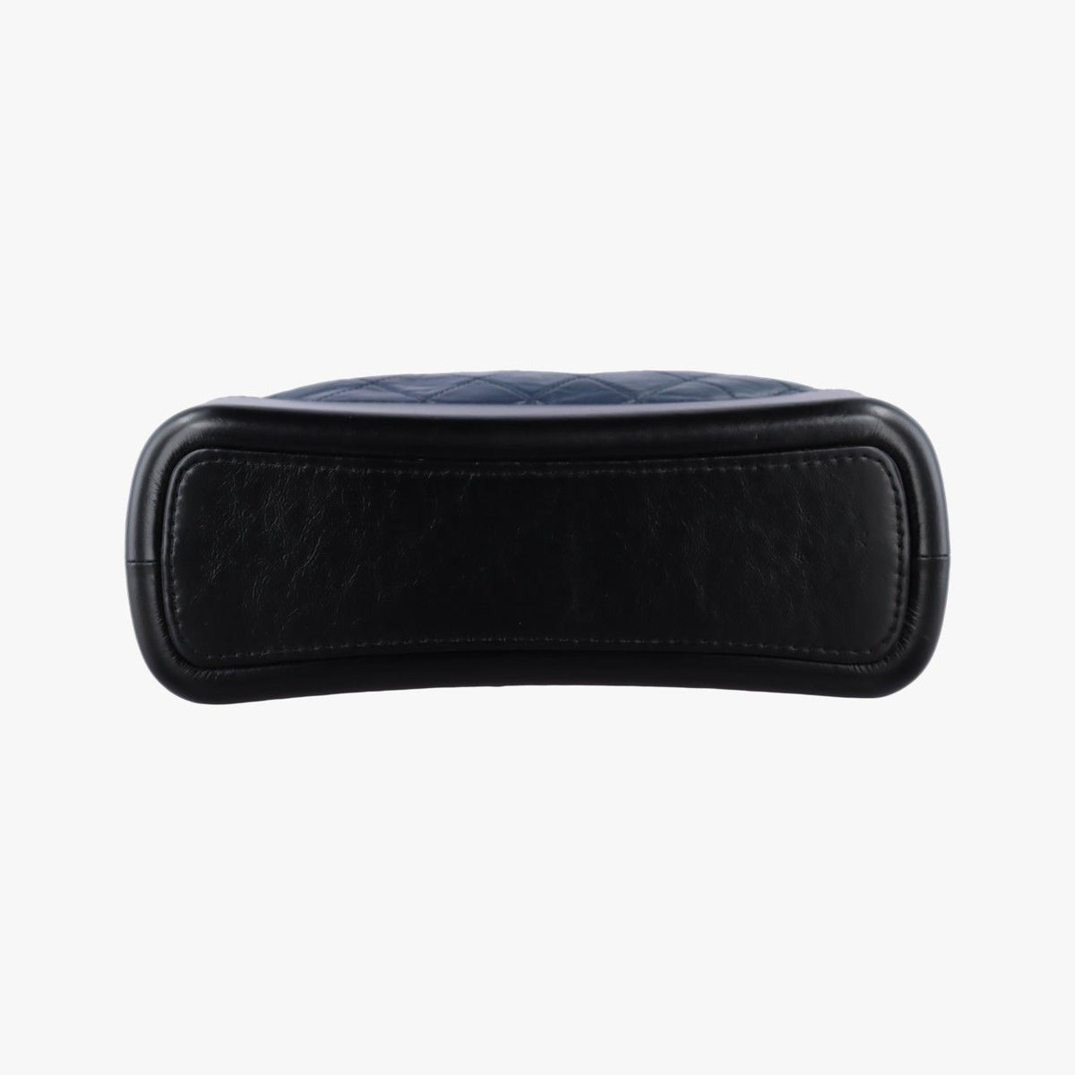 Chanel Gabrielle Black Navy Leather Handbag — view 3