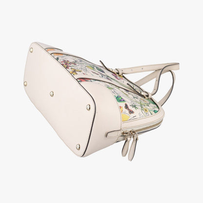 Gucci Nice Flora Ivory Multicolor Leather — view 4